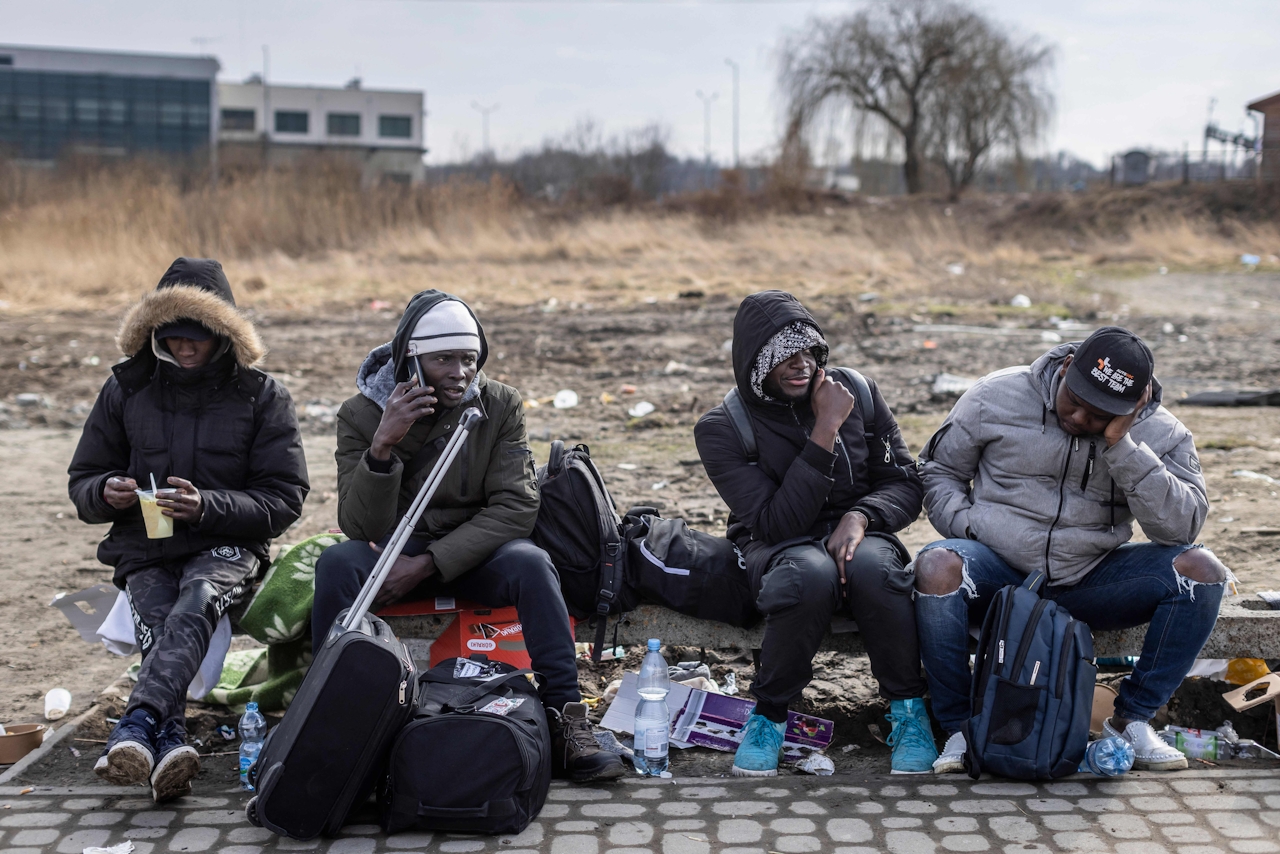 Immigrants Fleeing Ukraine Face Racism