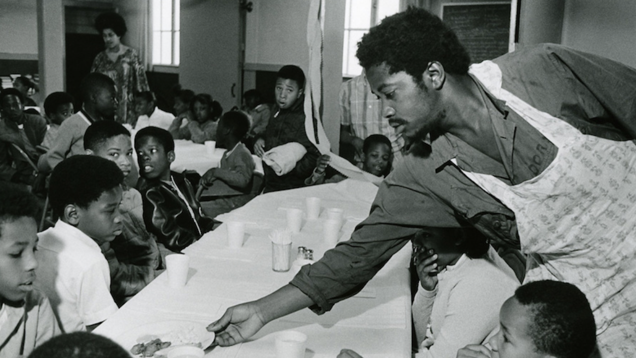 The Black Panthers fed more hungry kids than the state of California