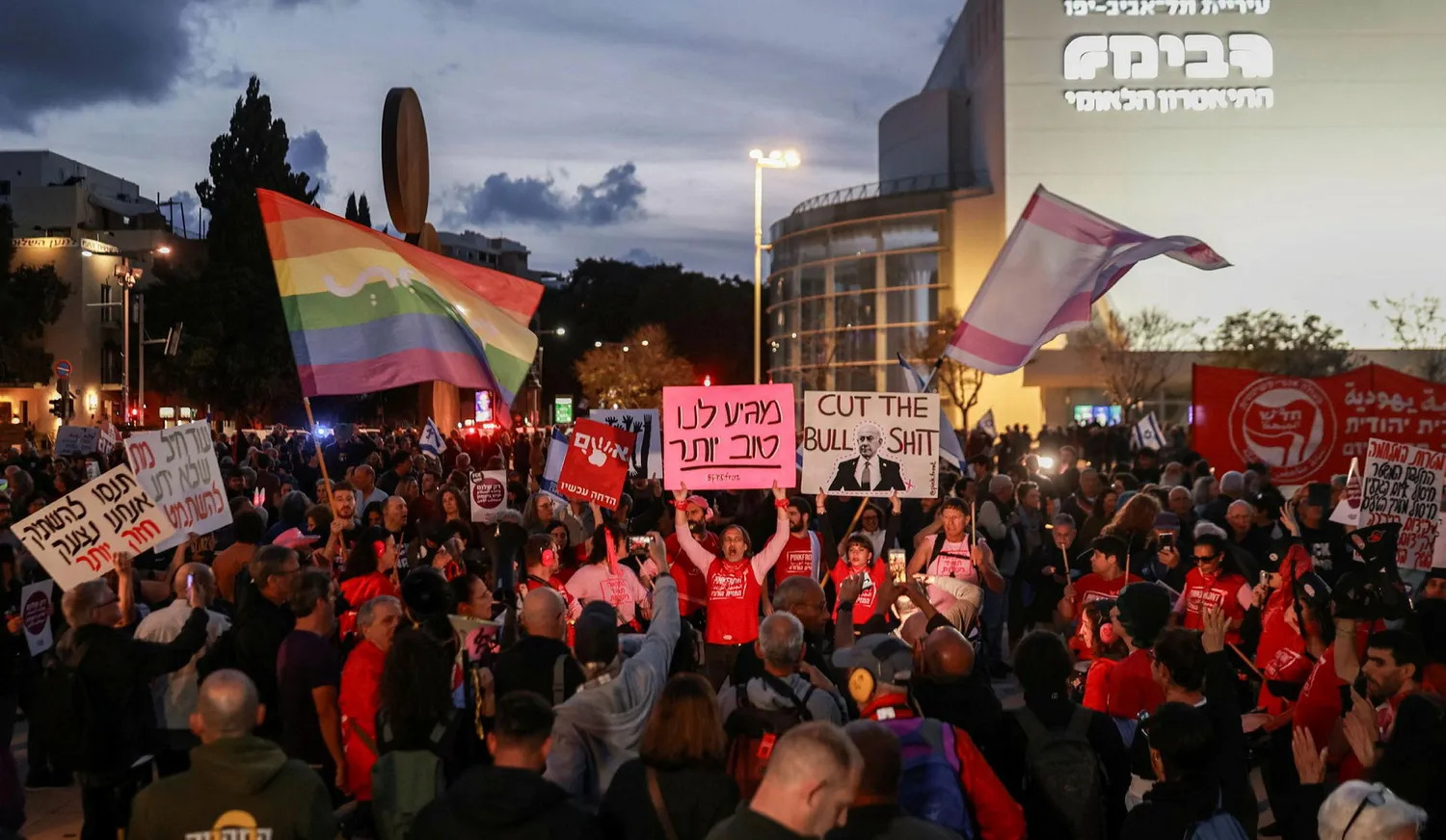 Anti-War Protests in Israel Face Police Repression