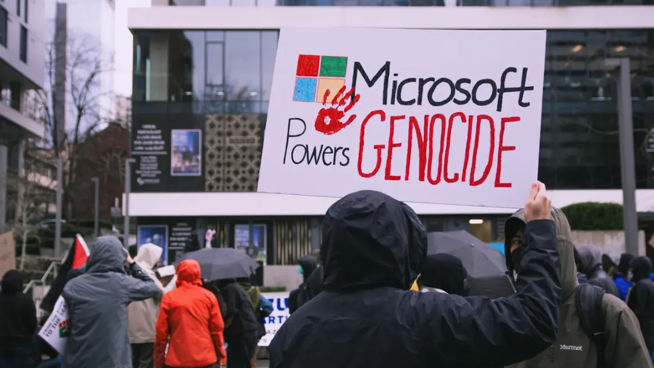 Microsoft Relies on the Genocide in Gaza to Drive Innovation