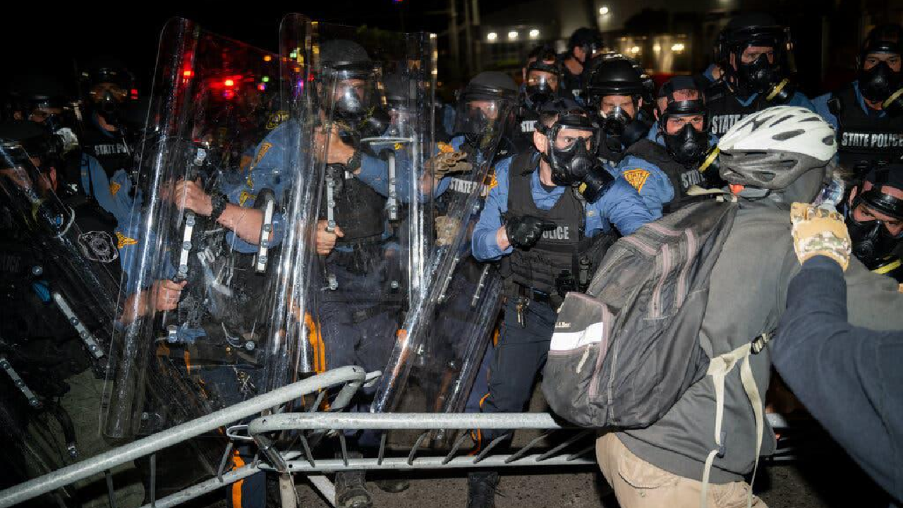 Protests at Newark Detention Center