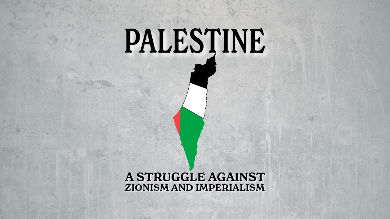 PALESTINE: A Struggle Against Zionism and Imperialism (A New Pamphlet)