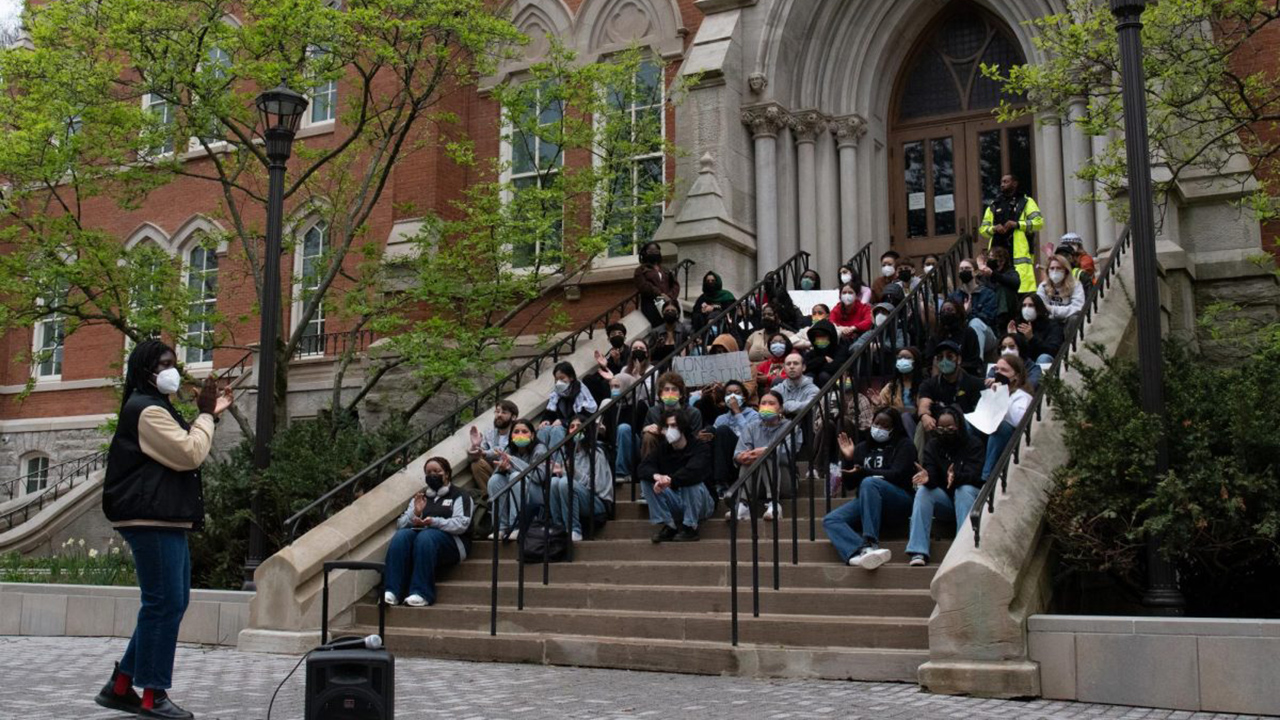 Vanderbilt Students Protest Suppression